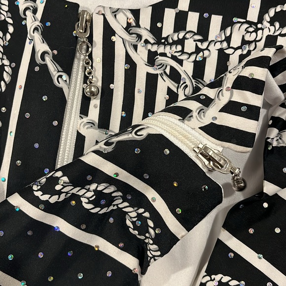 Vintage Joseph Ribkoff bomber/jacket size 16. - Picture 9 of 10